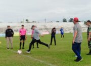 Plt Sekdako Langsa Buka Liga Sepakbola Antar Instansi