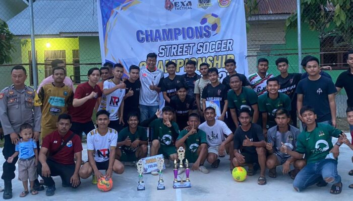 Chondbury Juara Street Soccer Championship Karang Taruna