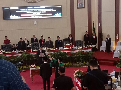 R M Khalil Prasetyo Dilantik PAW Anggota DPRD Medan Periode 2019-2024