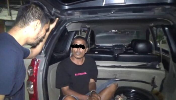 Personel Polsek Medan Timur Ringkus Pengedar Narkoba Jl. Masjid Taufik