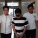 Tersangka Ded, perampok bersenjata bor yang diringkus personel Sat Reskrim Polrestabes Medan. Waspada/Ist