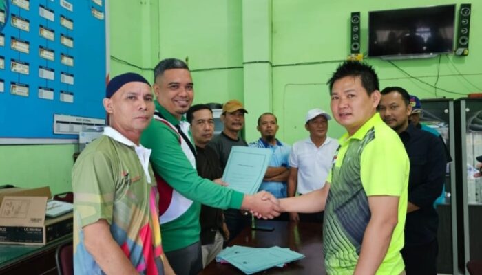 Antoni Resmi Mendaftar Balon Ketum KONI Tebingtinggi