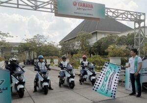 Yamaha EV E01 Hadir Di Kota Medan