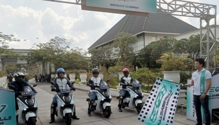 Yamaha EV E01 Hadir Di Kota Medan