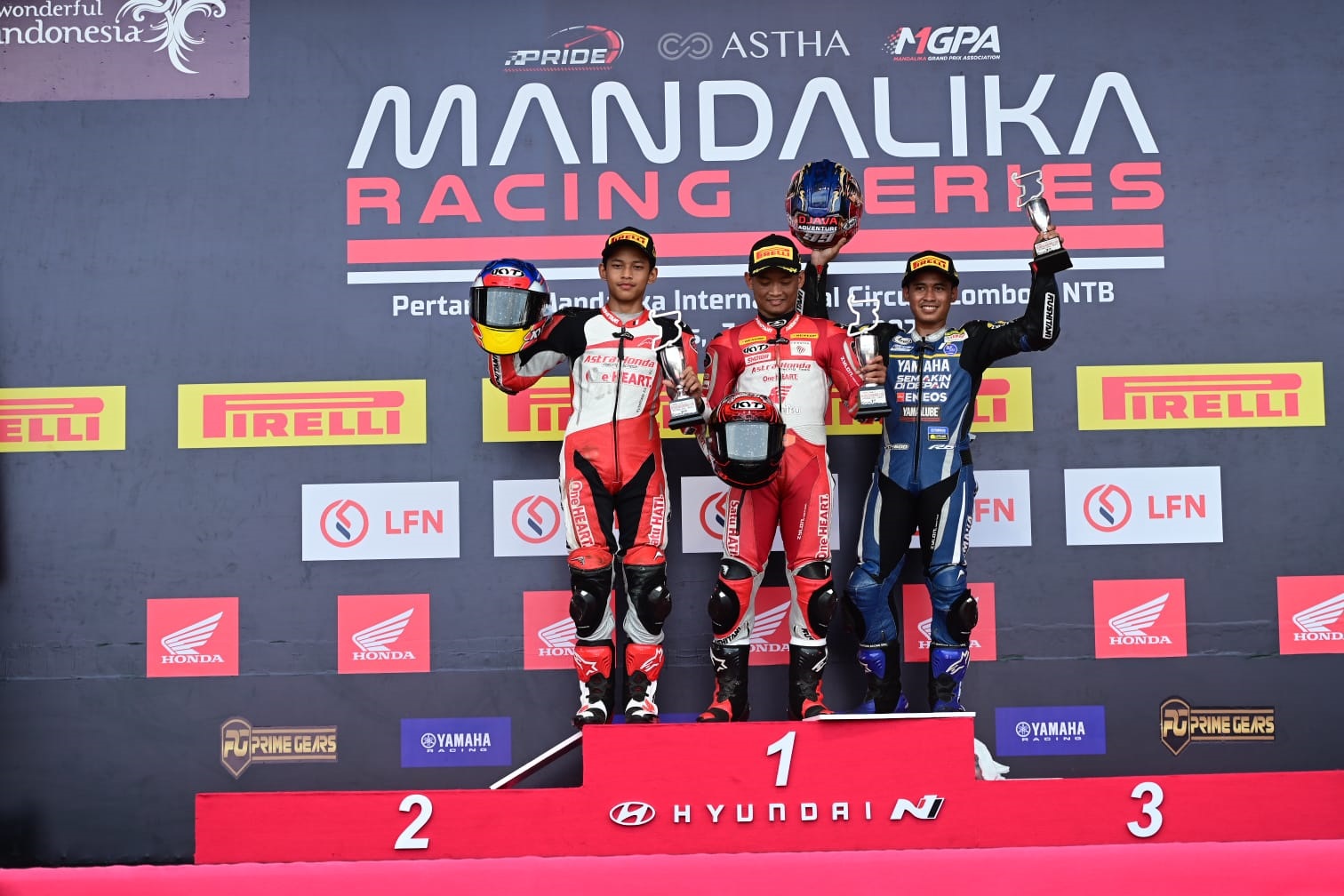 Dominasi Astra Honda Raih Podium Tertinggi