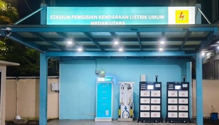 Pimpin Transisi Energi Di Indonesia, PLN Perbanyak Charging Station Di Sumut
