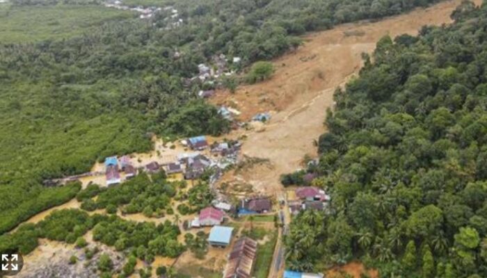 Longsor Natuna Paksa 1.216 Warga Mengungsi, 43 Hilang, 12 Meninggal Teridentifikasi