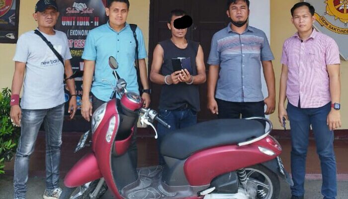Pencuri Rumah Polisi Diringkus