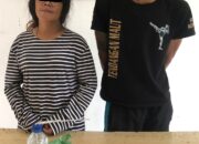 Diduga Jadi Pengedar Sabu, Dua Insan Berlainan Jenis Ditangkap