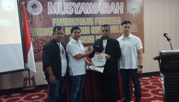 Edi Darman Ketua Terpilih IBCA MMA Aceh