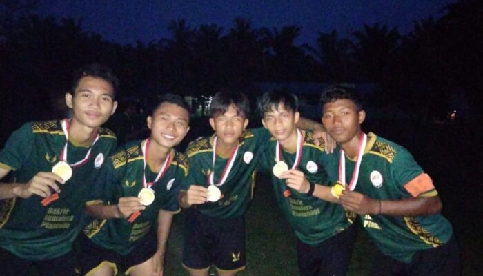 Bakrie Asahan Juara Festival Sepakbola U-16