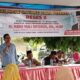 ANGGOTA DPRD Sumuit H Azmi Yuli Sitorus, SH MSP menyampaikan pandangan saat menggelar Reses II Tahun Sidang IV 2022-2023 di Dusun 8, Desa Besar II Terjun, Kecamatan Pantai Cermin, Kabupaten Sergai, Jum’at (3/3) pukul 14.00 WIB. Waspada/Ist