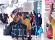 Hari Kelima Ramadan, 1.200 Penumpang KM Kelud Tiba Di Pelabuhan Belawan