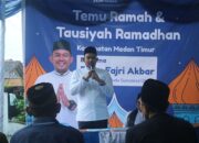 Tokoh Pemuda Sumut Fajri Akbar Gelar Temu Ramah Dan Tausyiah Ramadhan Bersama Warga