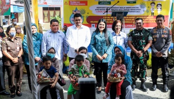 Dinkes Medan Perpanjang Sub Pin Polio Tahap Pertama