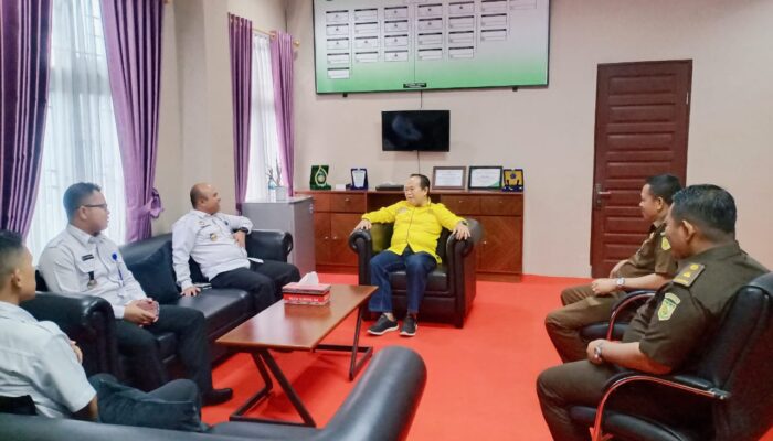 Jalin Sinergitas, Kepala Rutan Kelas IIB Tarutung Kunjungi Kejari Taput Dan PN Tarutung