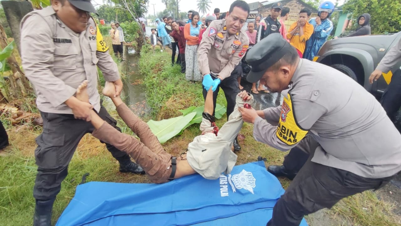 Lakalantas Sepeda Motor Dengan Truk Di Deliserdang, 1 Tewas Dan 1 Luka-luka