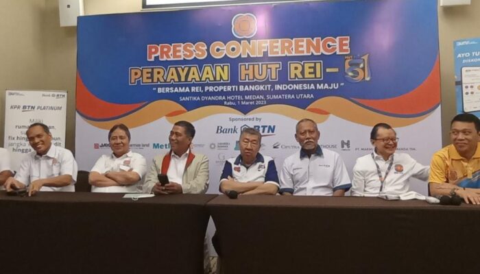 Gelar HUT Ke-51 Di Medan, REI Siap Bersinergi Bangkitkan Ekonomi Indonesia