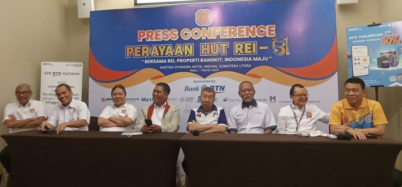 Gelar HUT Ke-51 Di Medan, REI Siap Bersinergi Bangkitkan Ekonomi Indonesia