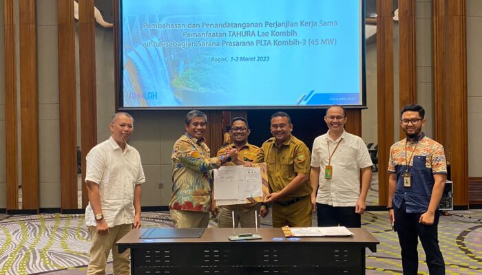 Rakor di Bogor, PLN UIP Sumbagut-DLHK Kota Subulussalam Tandatangani PKS