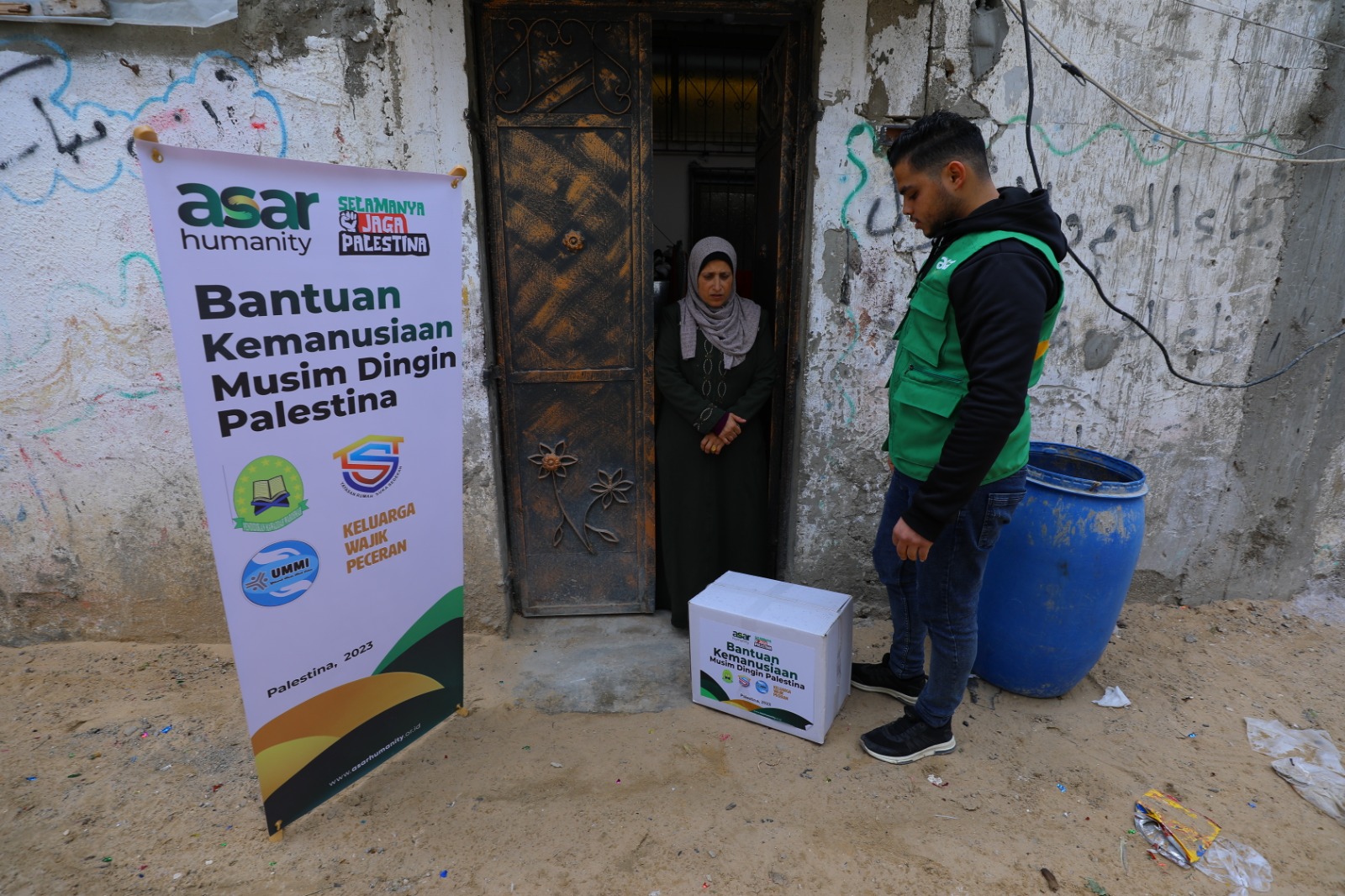 ASAR Humanity Salurkan Bantuan Masyarakat Sumut Ke Palestina