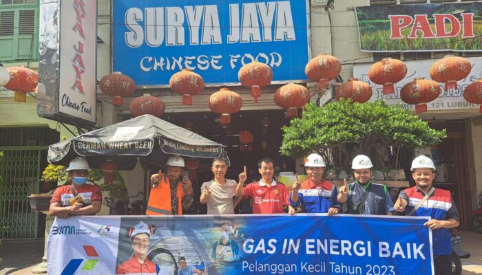 PGN Subholding Gas Pertamina Tambah Pelanggan Sektor Usaha Kecil di Medan