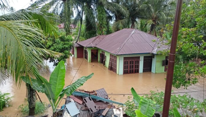85 Rumah Terendam Banjir Di Barumun