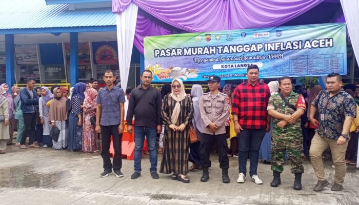 Bulog Langsa Operasi Pasar Murah