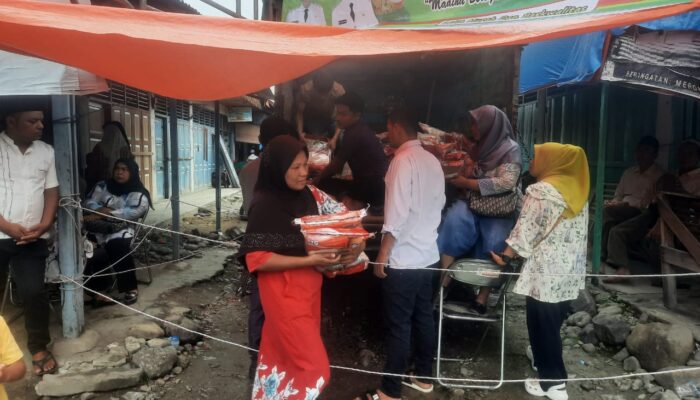 Diserbu, Beras Rp9.900/Kg Di Panyabungan