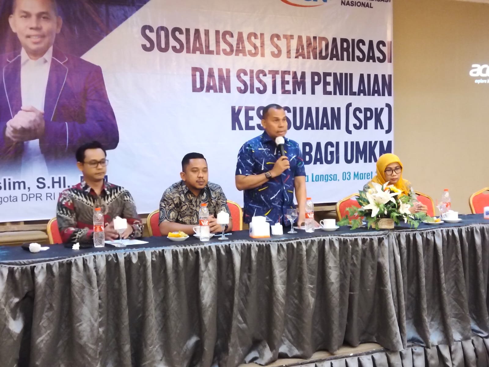 150 Pelaku UMKM Langsa Ikuti Standarisasi Dan Sistem Penilaian Kesesuaian 150 Pelaku UMKM Langsa Ikuti Standarisasi Dan Sistem Penilaian Kesesuaian