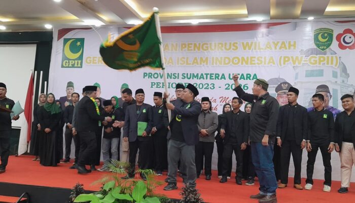 Astrada Mulya Dilantik Jadi Ketua PW GPII Sumut