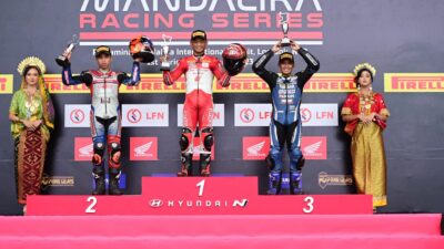 Pebalap Astra Honda Menangi Seru I Kejurnas Mandalika