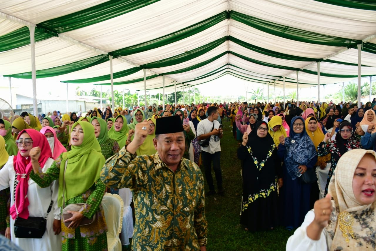 Peringatan Isra Mikraj Di Batangkuis, Bupati: Berharap Ridha Allah SWT