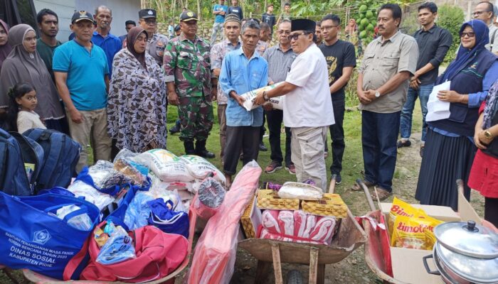 Pemkab Pidie Janji Bangun Kembali Rumah Warga Tangse Yang Terbakar