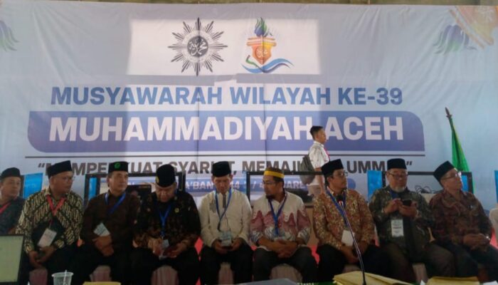 Ini 13 Nama Pimpinan Wilayah Muhammadiyah Aceh