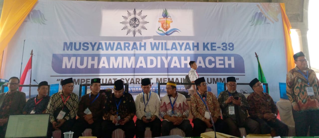 Ini 13 Nama Pimpinan Wilayah Muhammadiyah Aceh