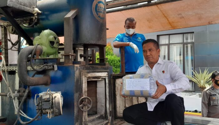 BNN Sumut Gagalkan Peredaran 22,8 Kg Ganja