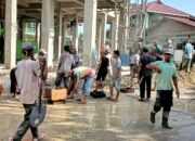 Pembangunan Masjid Al-Abshor Aekgaloga Hampir 40 Persen