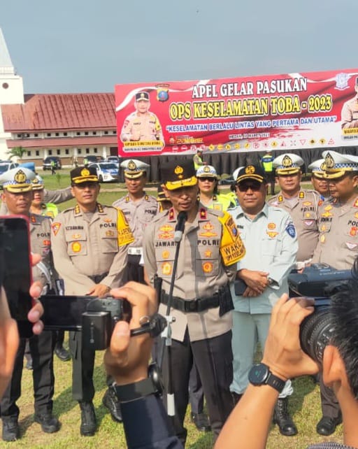 Jelang Ramadhan, Poldasu Gelar Ops Keselamatan Toba