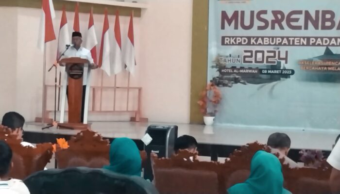 Musrenbang Palas Harus Menitikberatkan Skala Prioritas
