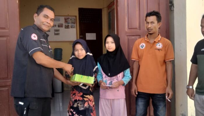 Jelang Bulan Ramadan, Wartawan Nagan Raya Santuni Yatim