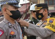 Kapolres Pimpin Apel Gelar Pasukan Operasi Keselamatan Toba Di P.Siantar