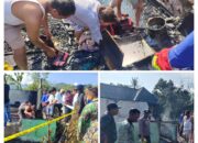 Satu Rumah Ludes Terbakar Di Desa Lumban Gorat