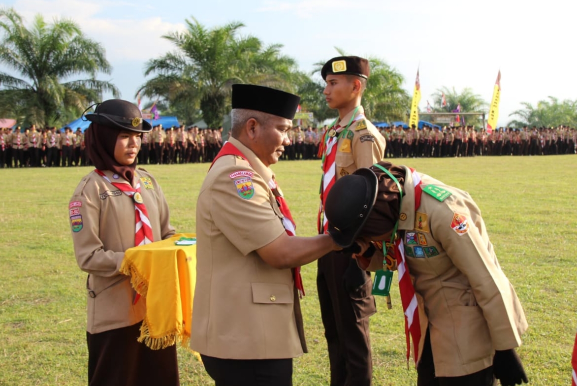 1.795 Pelajar Ikuti Perimtaq XIV Kwarcab Pramuka Palas