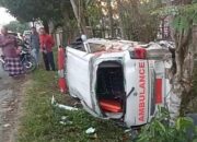 Ambulans Aceh Timur Kecelakaan Di Bireuen