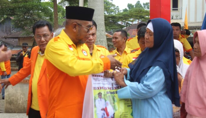 Siap Menangkan Golkar, Warsito Harahap Pimpin Kosgoro 1957 Tapsel