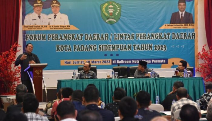 Wali Kota Sidempuan Minta OPD Usulkan Program Prioritas