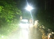 Jalan Di Meriah Jaya Longsor