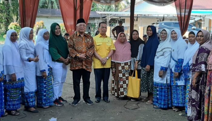 Reses Di Tapsel, Syamsul Qamar Bawa Makanan Bergizi