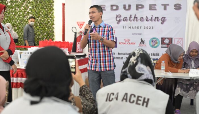 Ketua DPRK Banda Aceh Motivasi Anak Muda Komunitas Cat Lovers